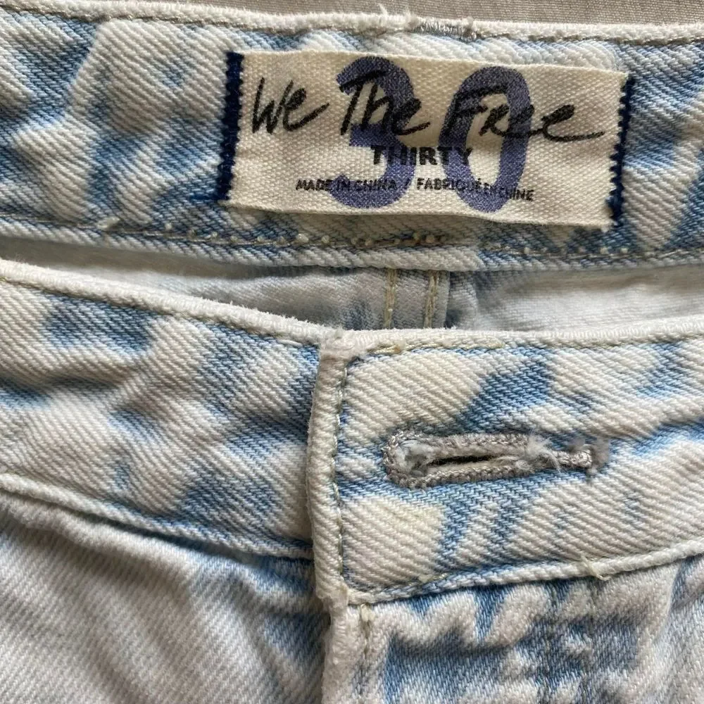 We the Free Wide Leg Jeans Size 30 Womens - Picture 4 of 6